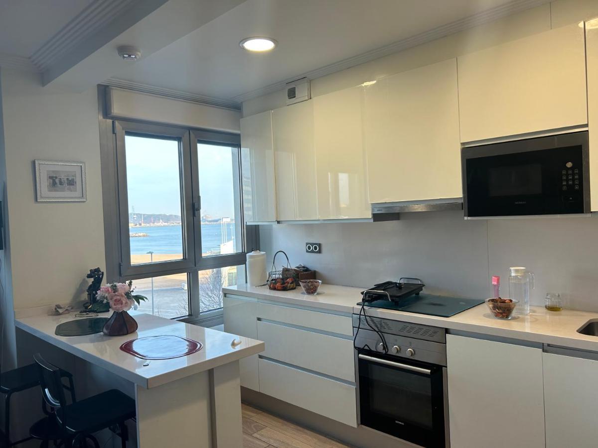 Residencial Playa Poniente 66 De Gijon Apartment Exterior photo